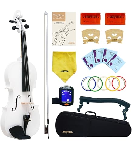 Amazon.com: 4/4 Acoustic Violin Set,Beginner Violin Vintage Solid